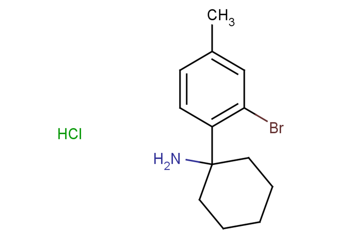 1-(2-bromo-4-methylphenyl)cyclohexan-1-amine hydrochloride