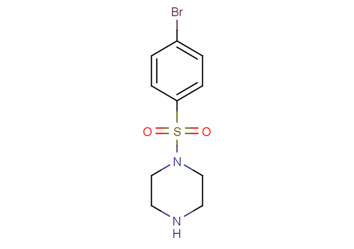 1-[(4-bromobenzene)sulfonyl]piperazine
