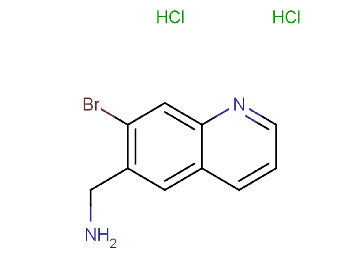 (7-bromoquinolin-6-yl)methanamine dihydrochloride