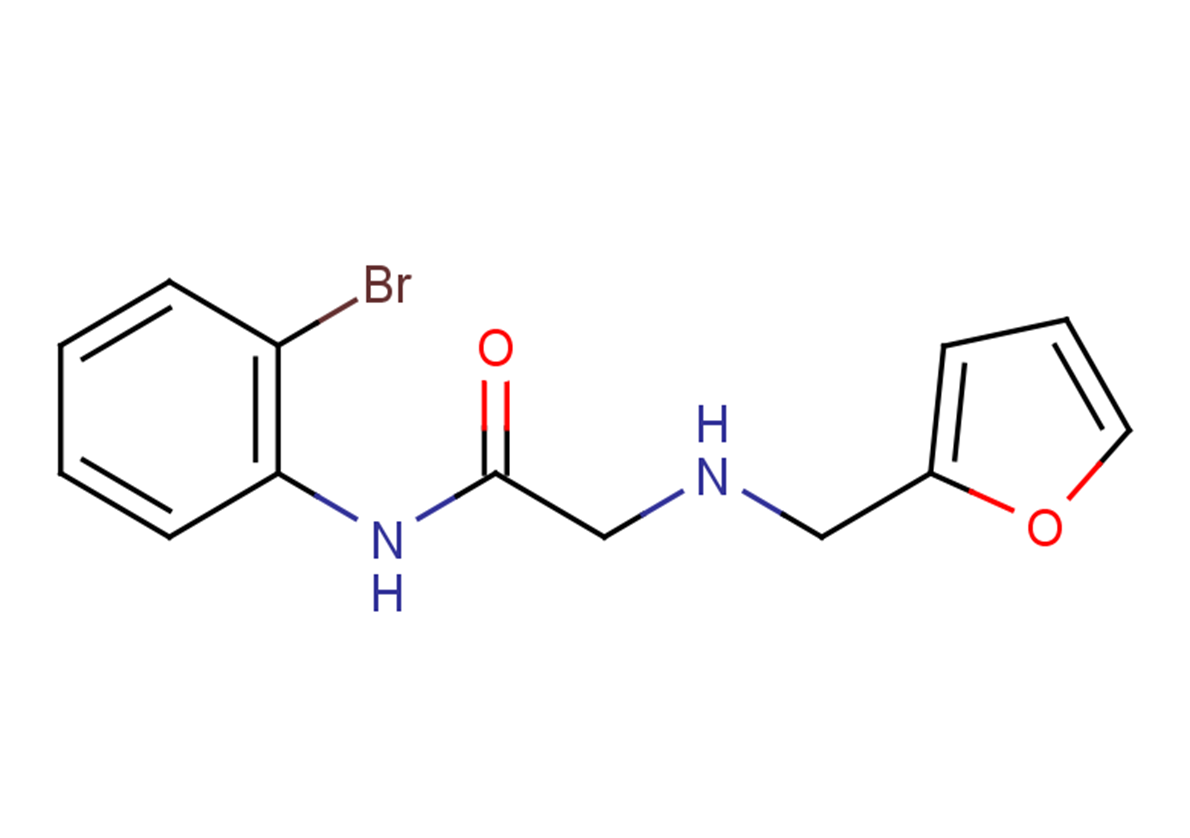 N-(2-bromophenyl)-2-[(furan-2-ylmethyl)amino]acetamide