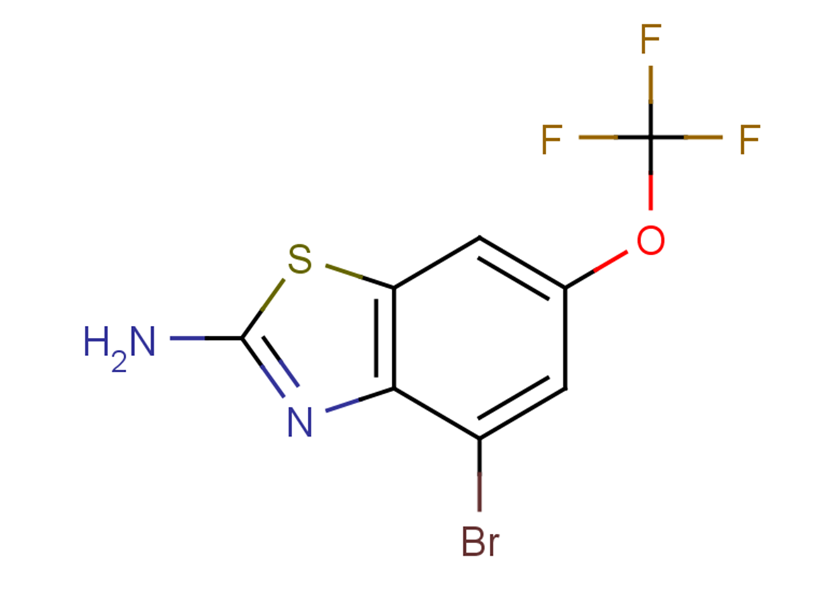 4-bromo-6-(trifluoromethoxy)-1,3-benzothiazol-2-amine