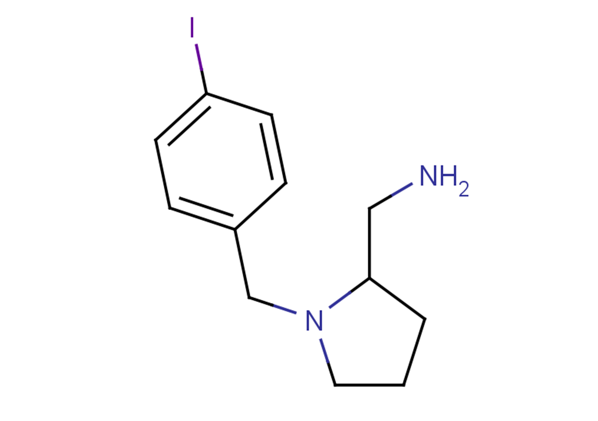 {1-[(4-iodophenyl)methyl]pyrrolidin-2-yl}methanamine