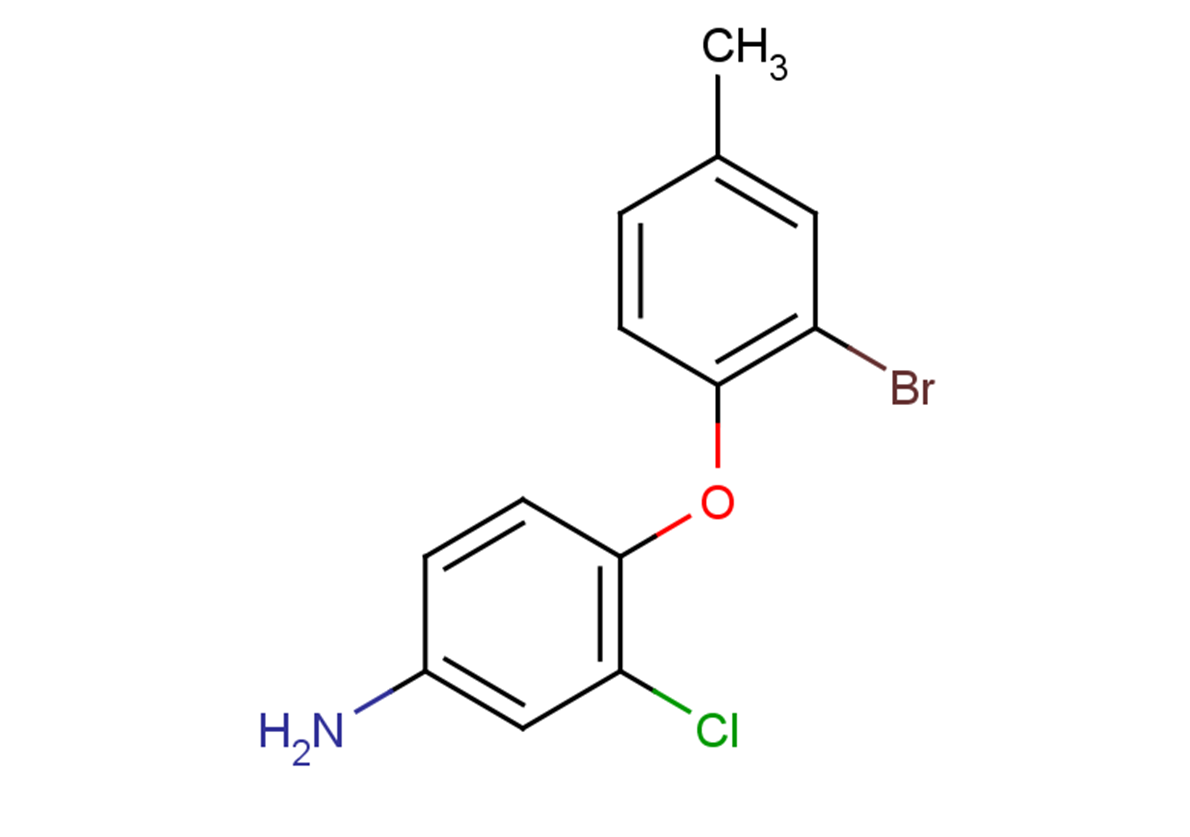 4-(2-bromo-4-methylphenoxy)-3-chloroaniline