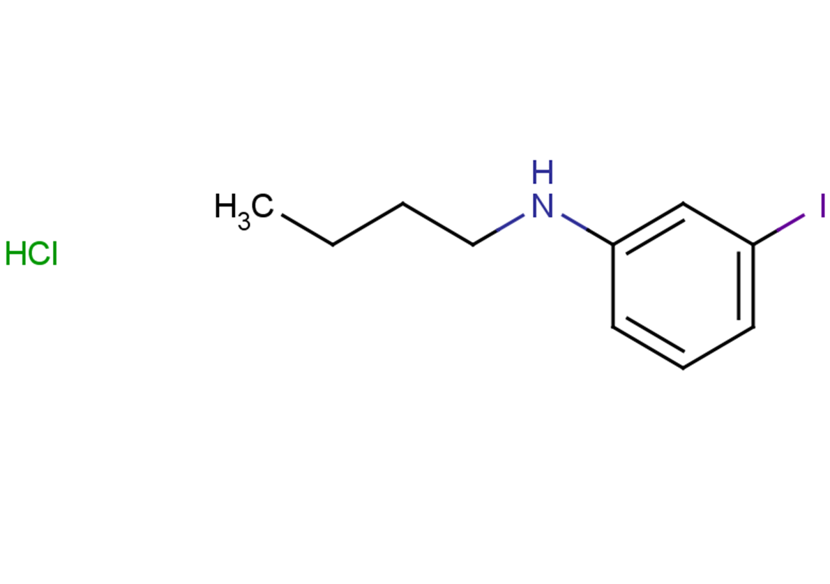 N-butyl-3-iodoaniline hydrochloride