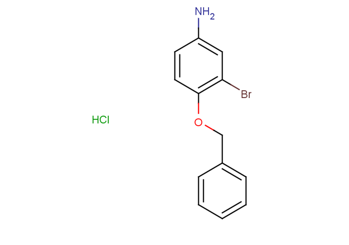 4-(benzyloxy)-3-bromoaniline hydrochloride