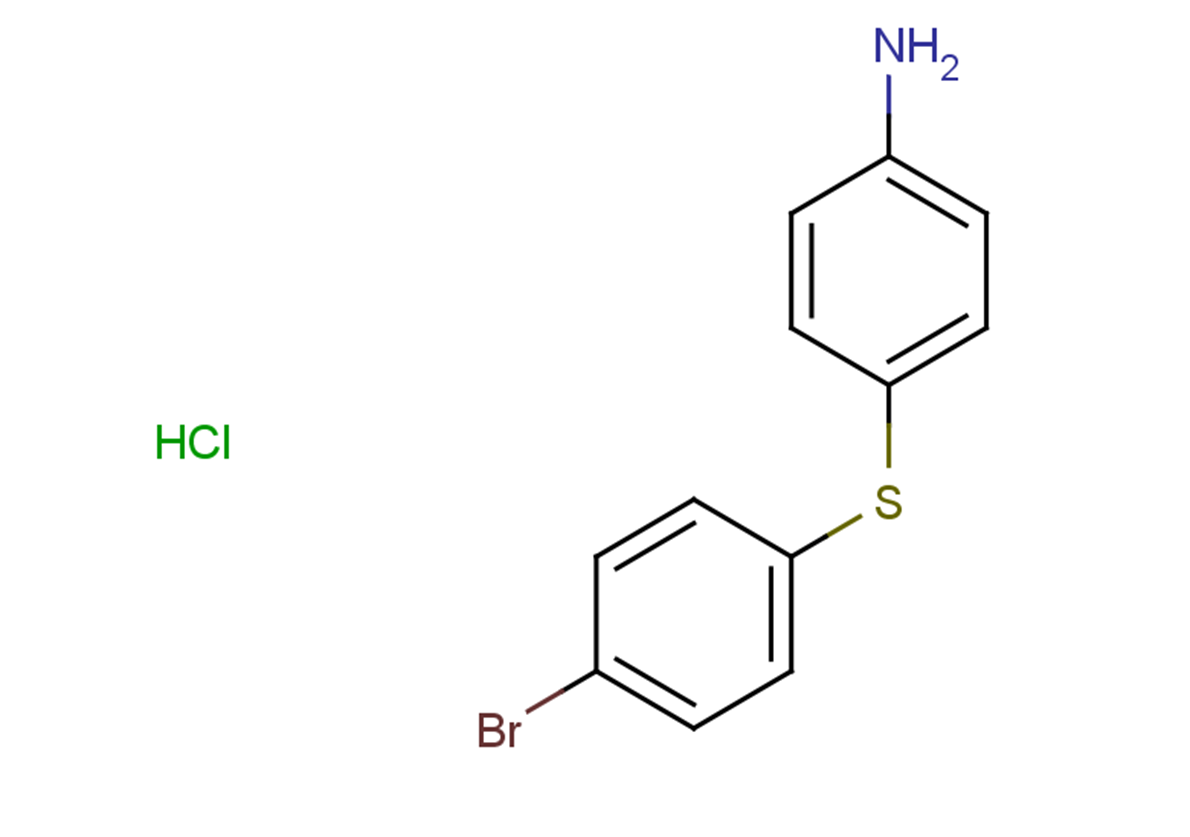 4-[(4-bromophenyl)sulfanyl]aniline hydrochloride