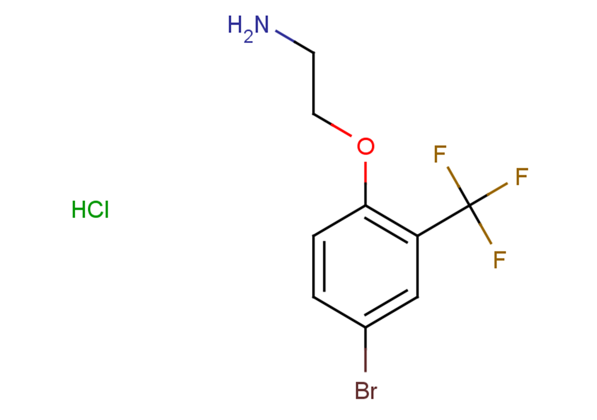 1-(2-aminoethoxy)-4-bromo-2-(trifluoromethyl)benzene hydrochloride