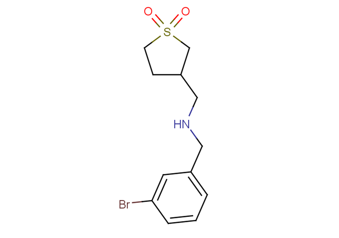 3-({[(3-bromophenyl)methyl]amino}methyl)-1$l^{6}-thiolane-1,1-dione