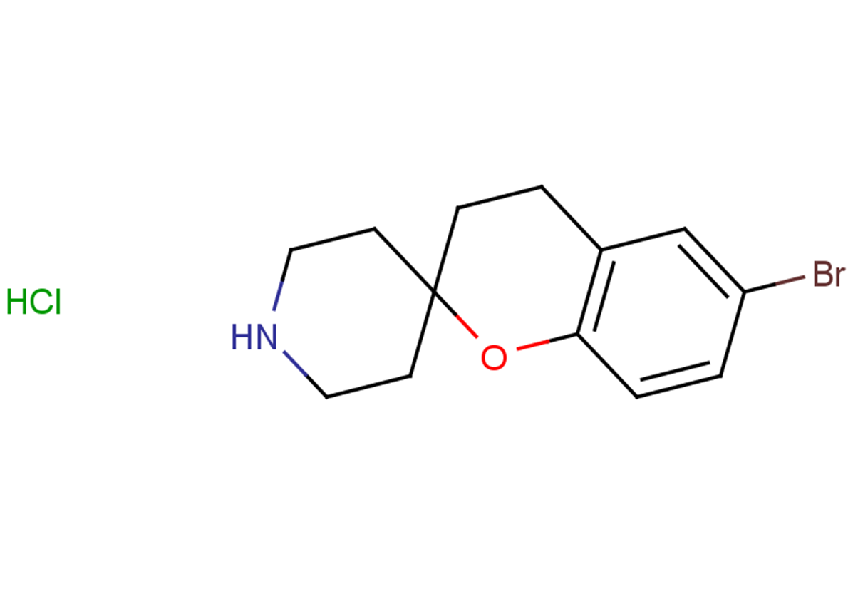 6-bromo-3,4-dihydrospiro[1-benzopyran-2,4'-piperidine] hydrochloride