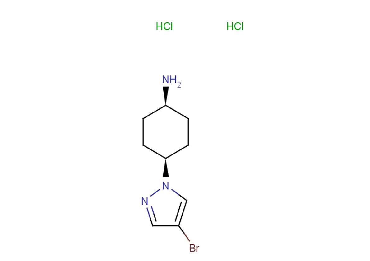4-(4-bromo-1H-pyrazol-1-yl)cyclohexan-1-amine dihydrochloride