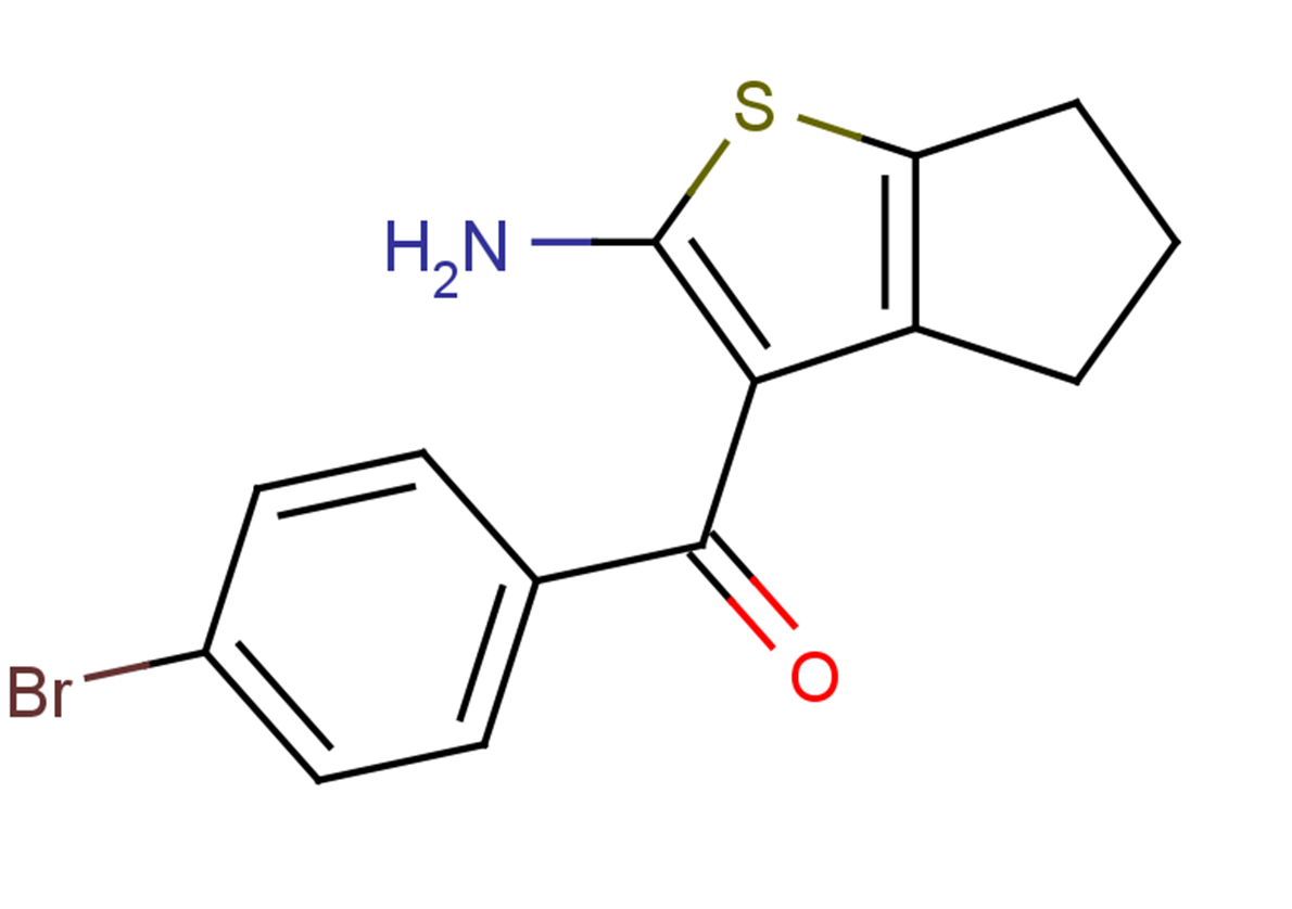 3-[(4-bromophenyl)carbonyl]-4H,5H,6H-cyclopenta[b]thiophen-2-amine