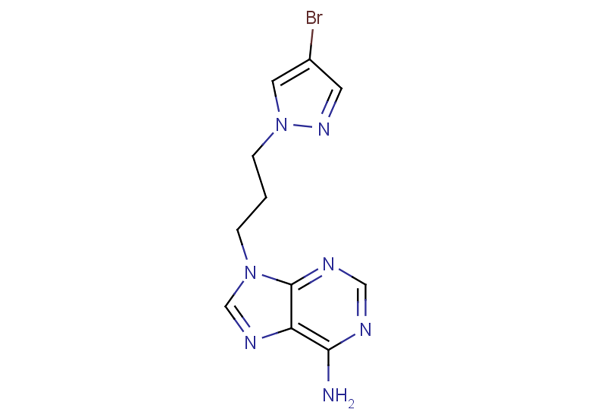9-[3-(4-bromo-1H-pyrazol-1-yl)propyl]-9H-purin-6-amine