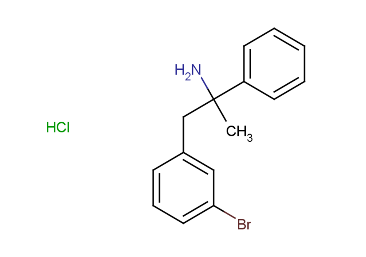 1-(3-bromophenyl)-2-phenylpropan-2-amine hydrochloride