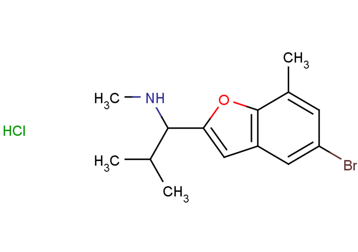 [1-(5-bromo-7-methyl-1-benzofuran-2-yl)-2-methylpropyl](methyl)amine hydrochloride