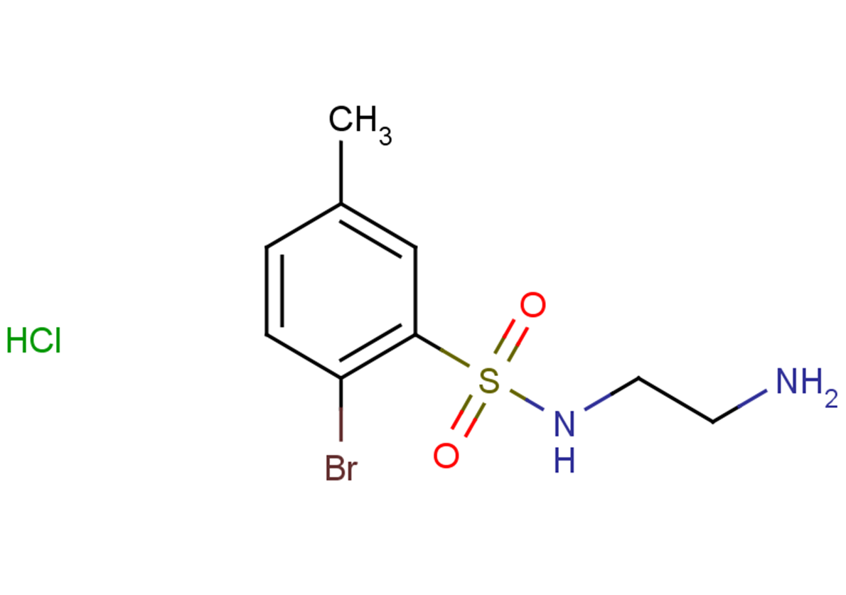 N-(2-aminoethyl)-2-bromo-5-methylbenzene-1-sulfonamide hydrochloride