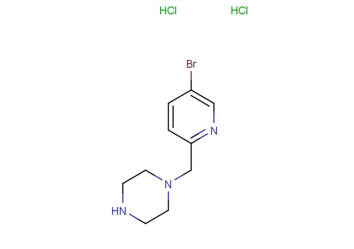1-[(5-bromopyridin-2-yl)methyl]piperazine dihydrochloride