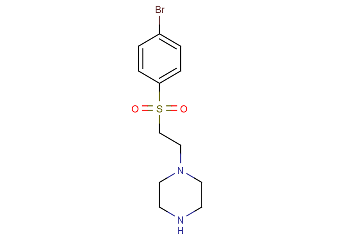 1-{2-[(4-bromobenzene)sulfonyl]ethyl}piperazine