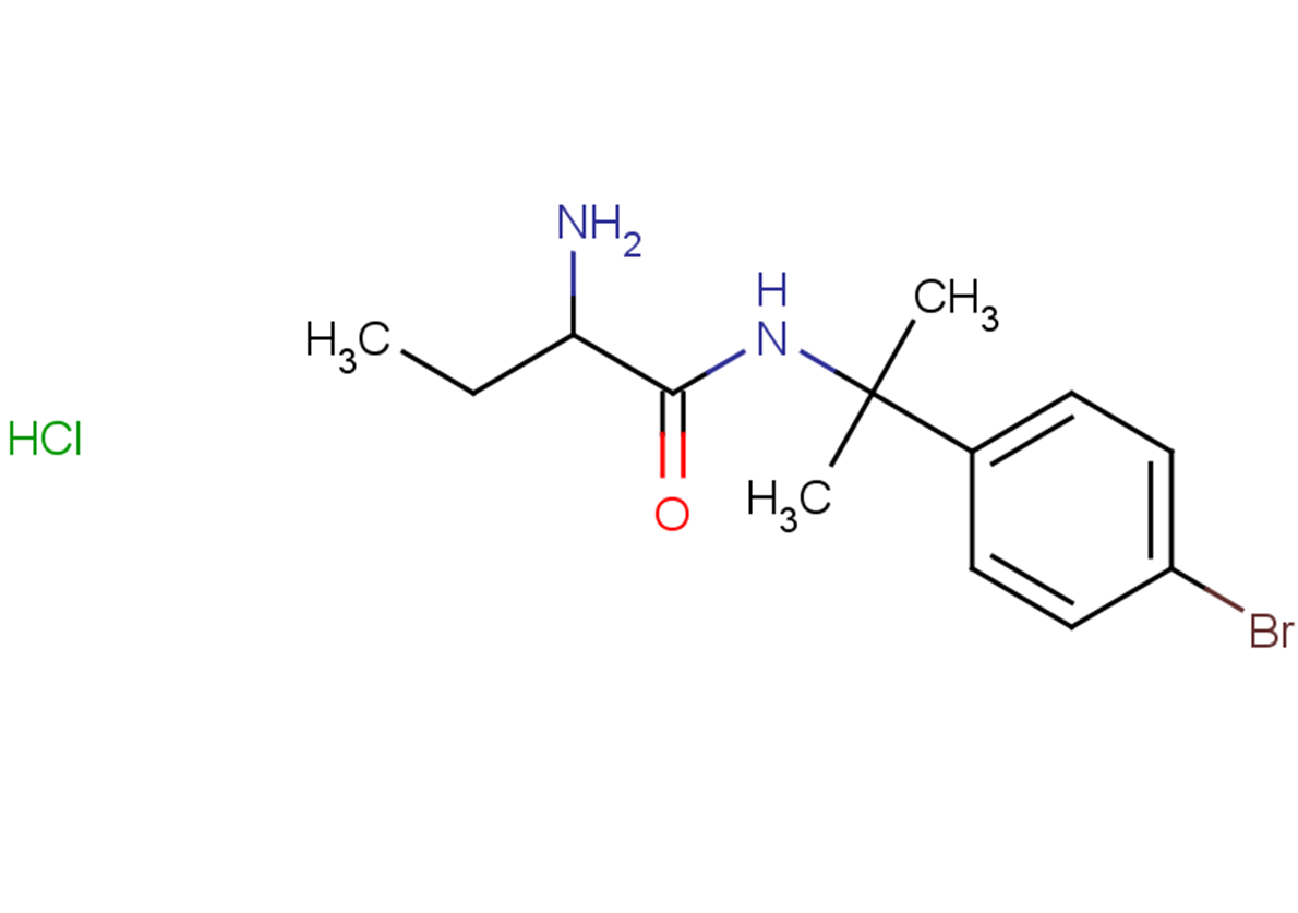 2-amino-N-[2-(4-bromophenyl)propan-2-yl]butanamide hydrochloride