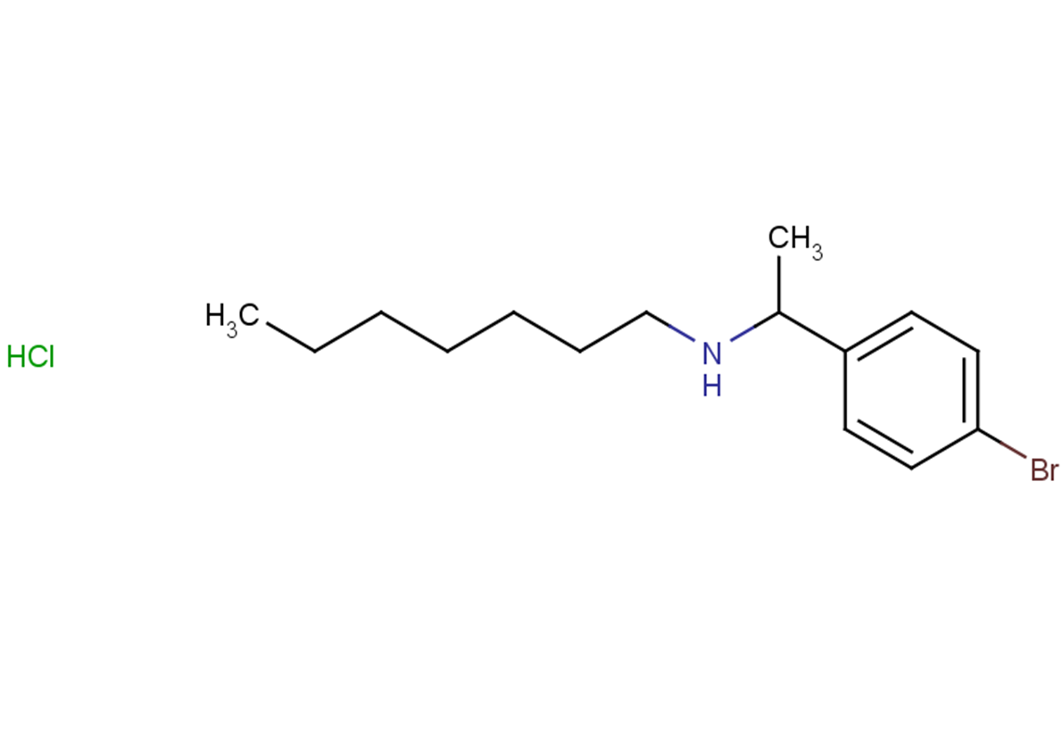 [1-(4-bromophenyl)ethyl](heptyl)amine hydrochloride