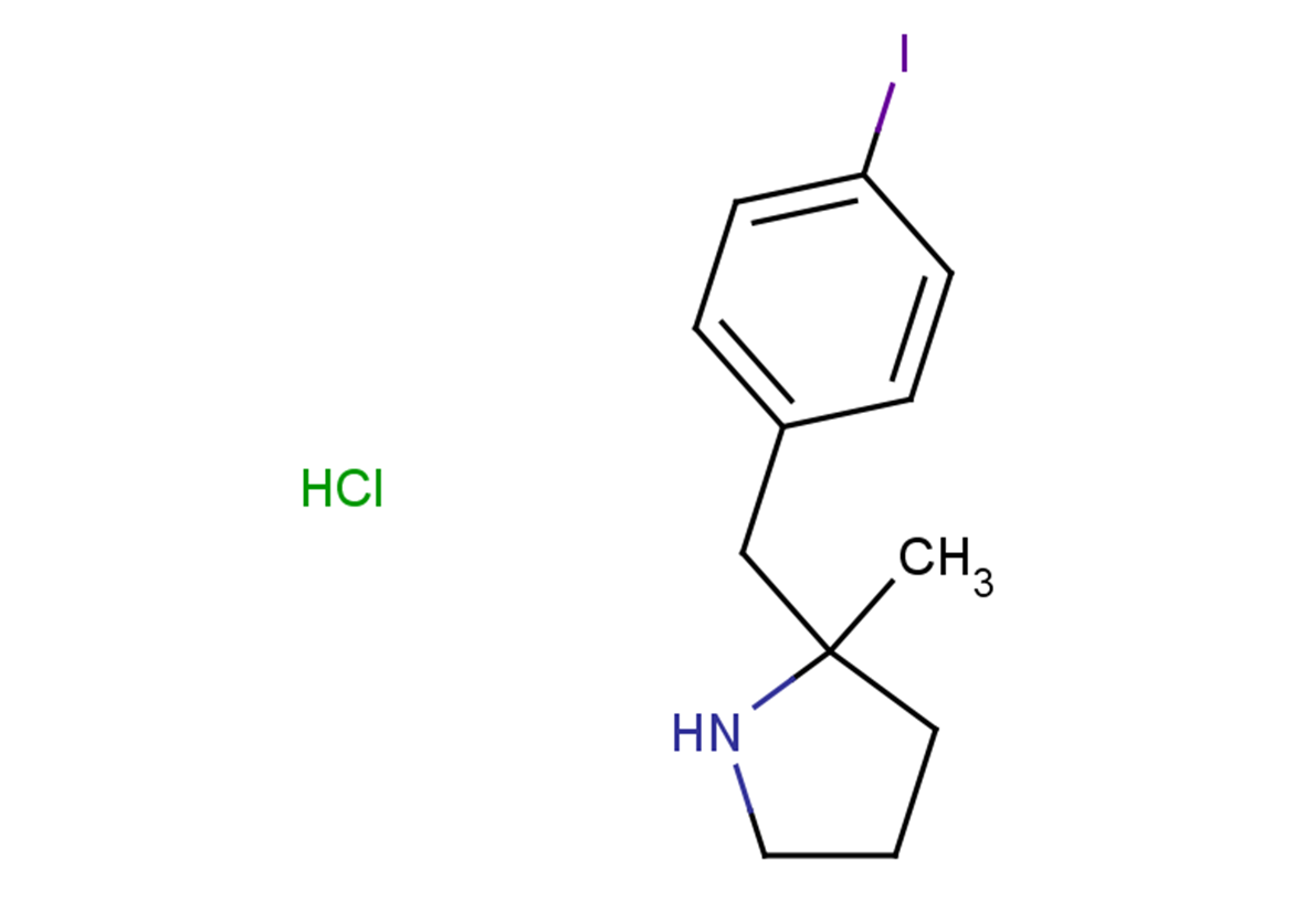 2-[(4-iodophenyl)methyl]-2-methylpyrrolidine hydrochloride