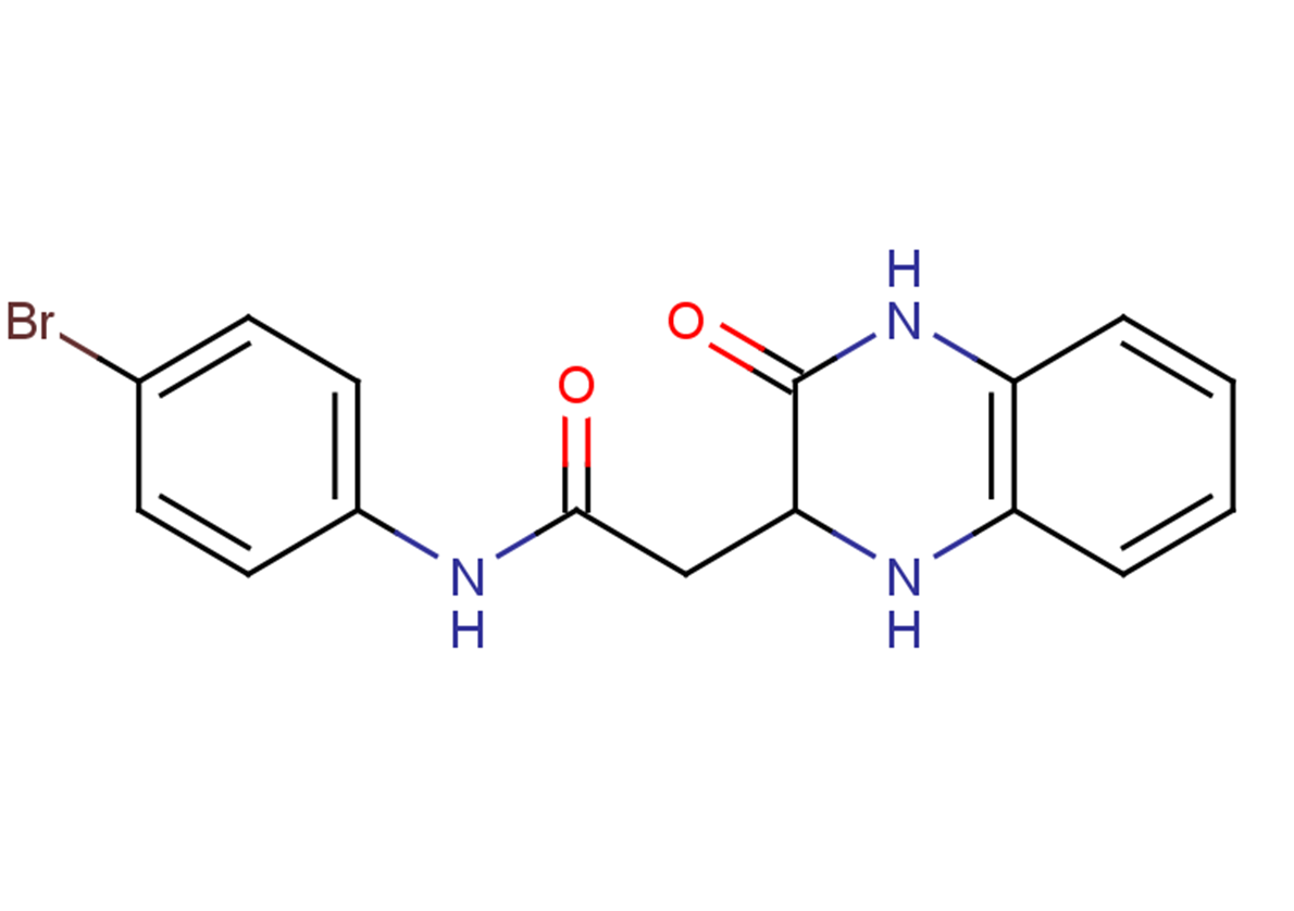 N-(4-bromophenyl)-2-(3-oxo-1,2,3,4-tetrahydroquinoxalin-2-yl)acetamide