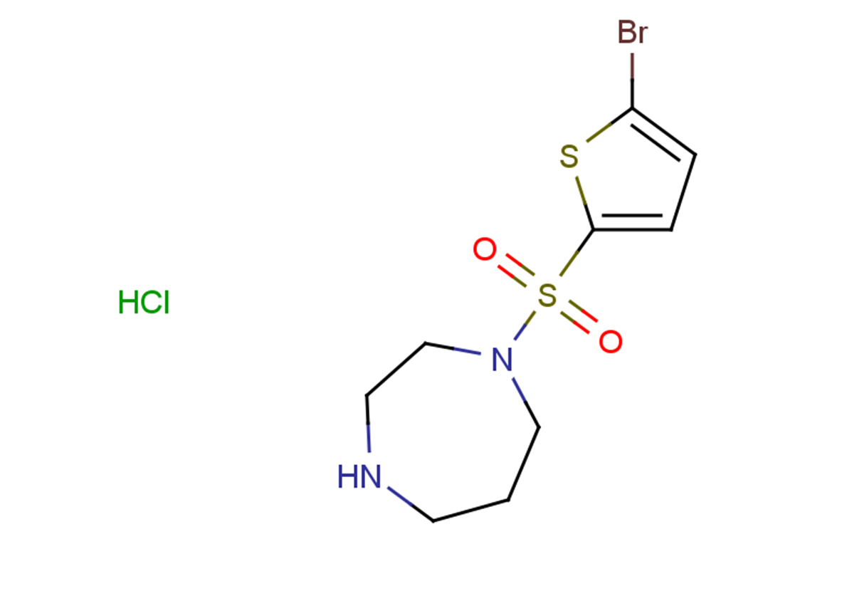1-(5-bromothiophene-2-sulfonyl)-1,4-diazepane hydrochloride