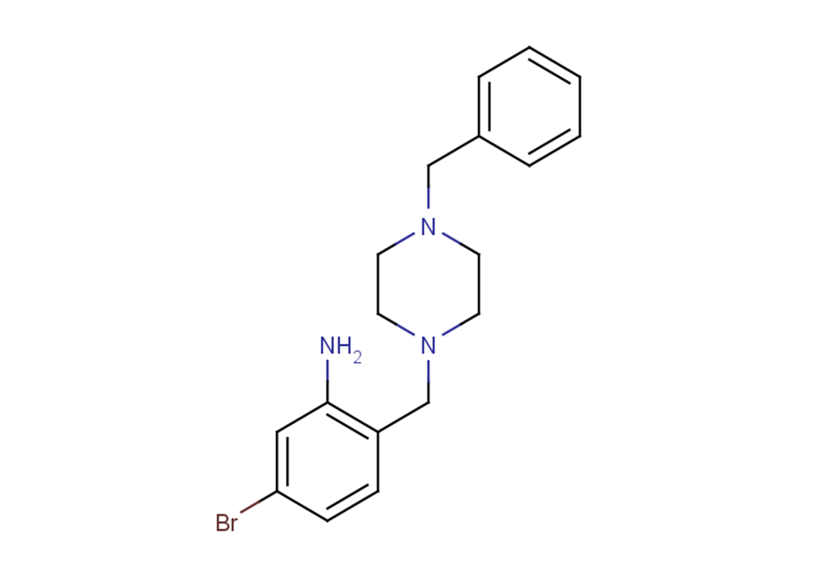 2-[(4-benzylpiperazin-1-yl)methyl]-5-bromoaniline