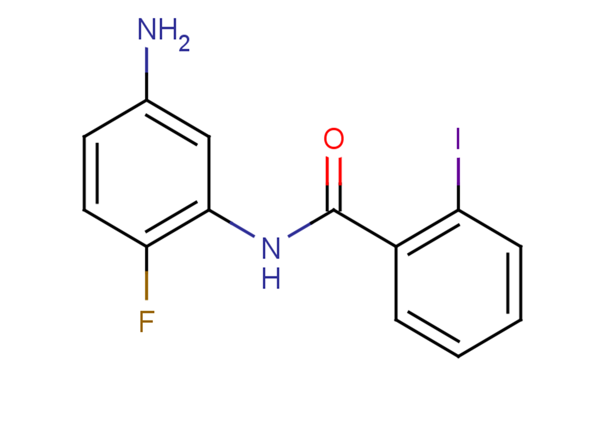 N-(5-amino-2-fluorophenyl)-2-iodobenzamide