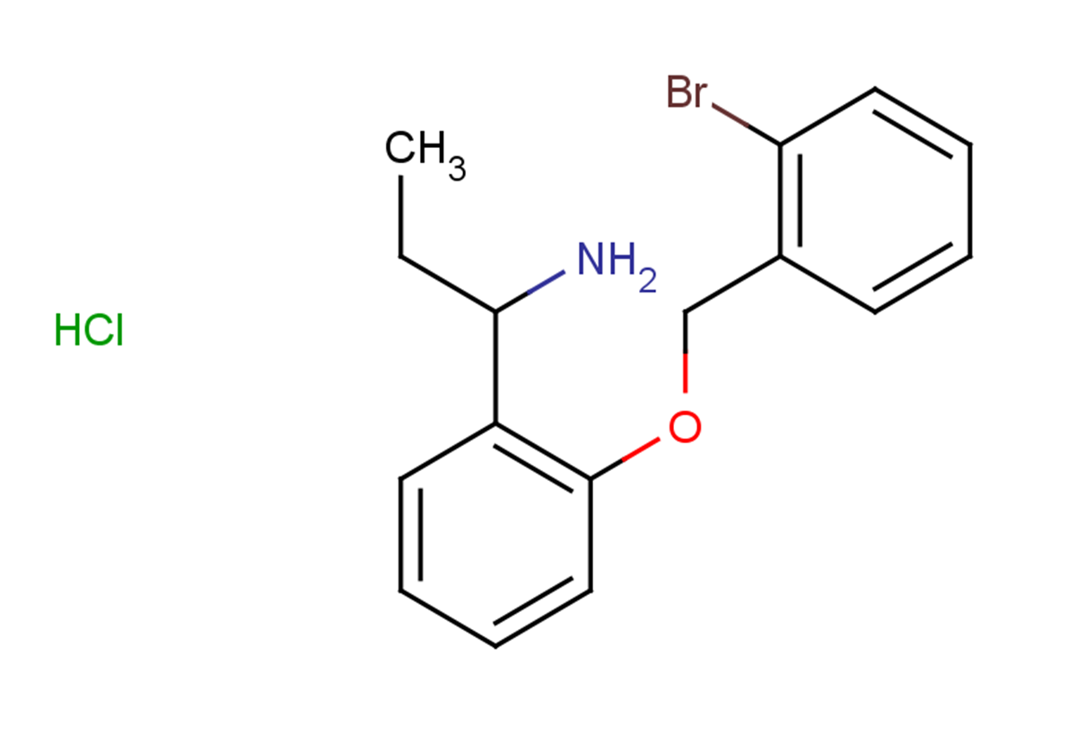 1-{2-[(2-bromophenyl)methoxy]phenyl}propan-1-amine hydrochloride