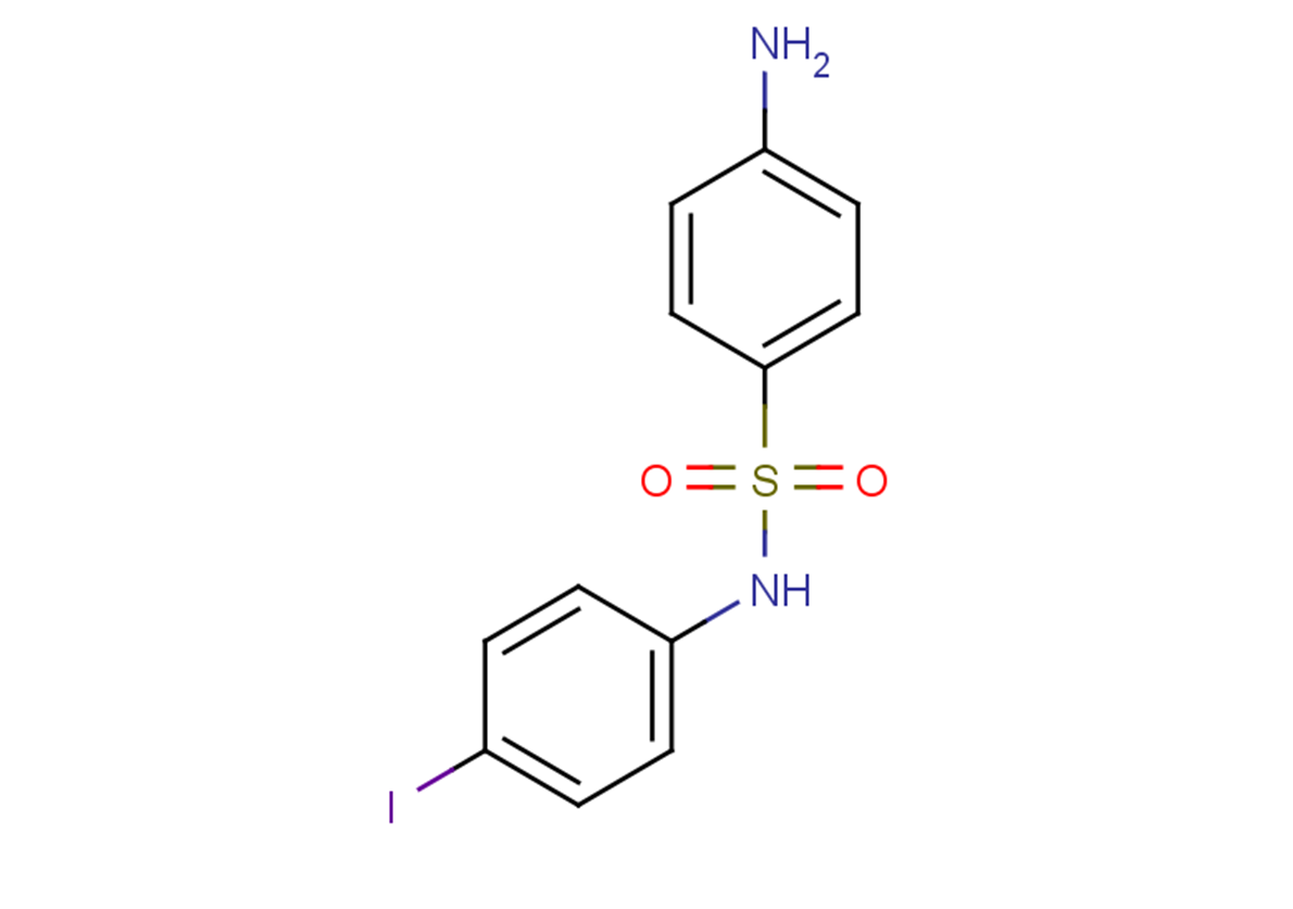 4-amino-N-(4-iodophenyl)benzene-1-sulfonamide