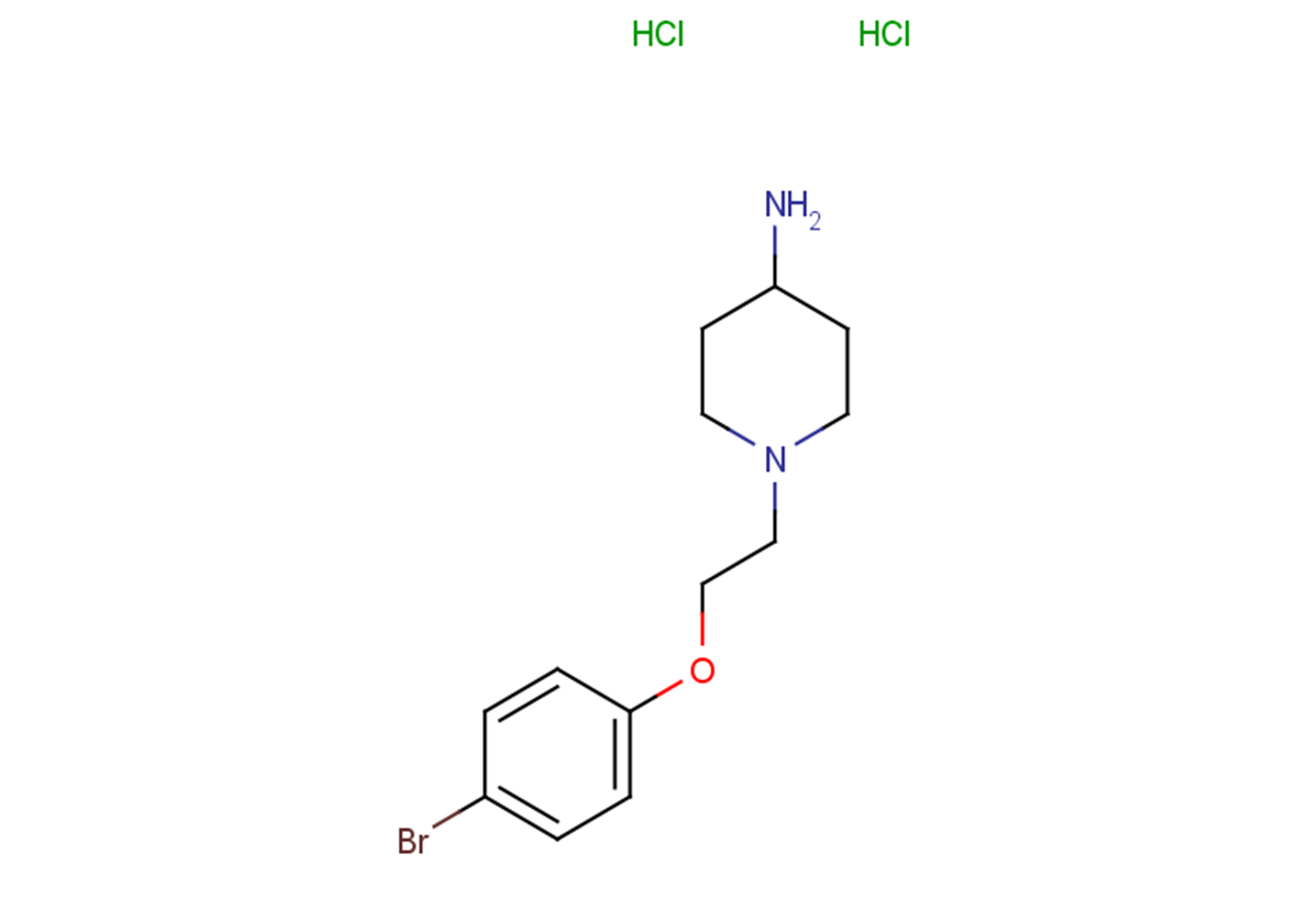 1-[2-(4-bromophenoxy)ethyl]piperidin-4-amine dihydrochloride