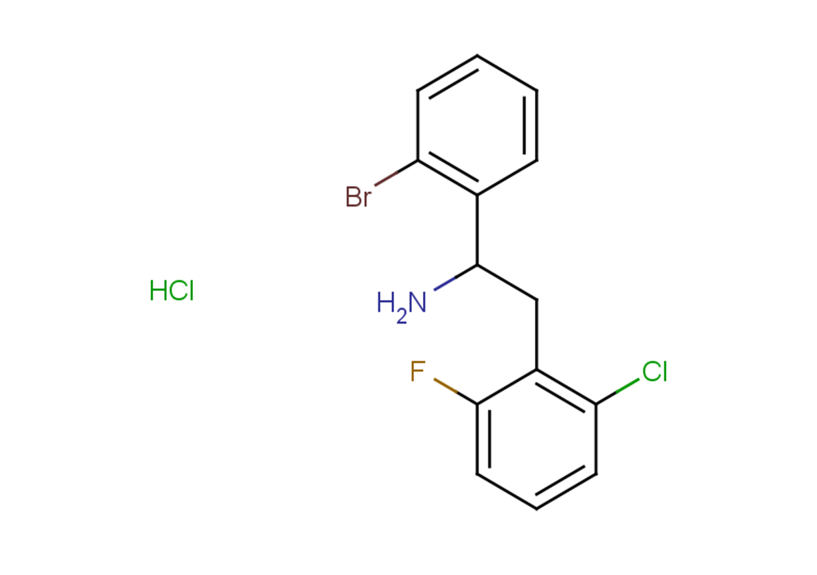 1-(2-bromophenyl)-2-(2-chloro-6-fluorophenyl)ethan-1-amine hydrochloride