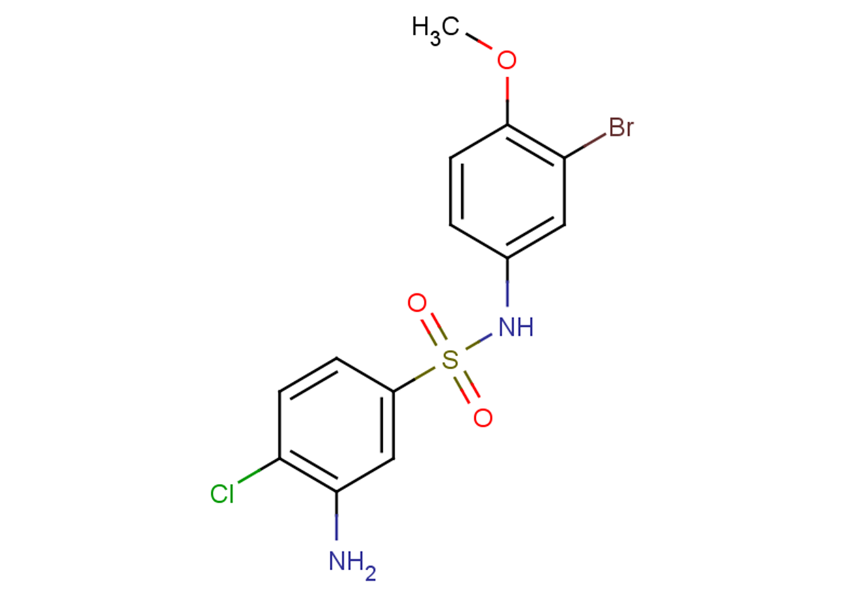 3-amino-N-(3-bromo-4-methoxyphenyl)-4-chlorobenzene-1-sulfonamide