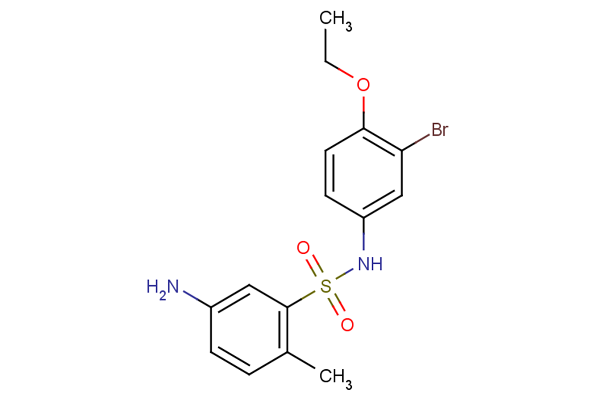 5-amino-N-(3-bromo-4-ethoxyphenyl)-2-methylbenzene-1-sulfonamide