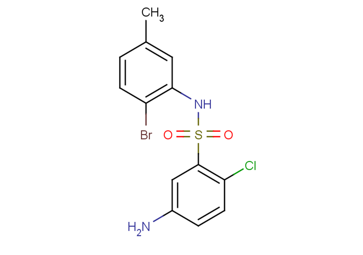 5-amino-N-(2-bromo-5-methylphenyl)-2-chlorobenzene-1-sulfonamide