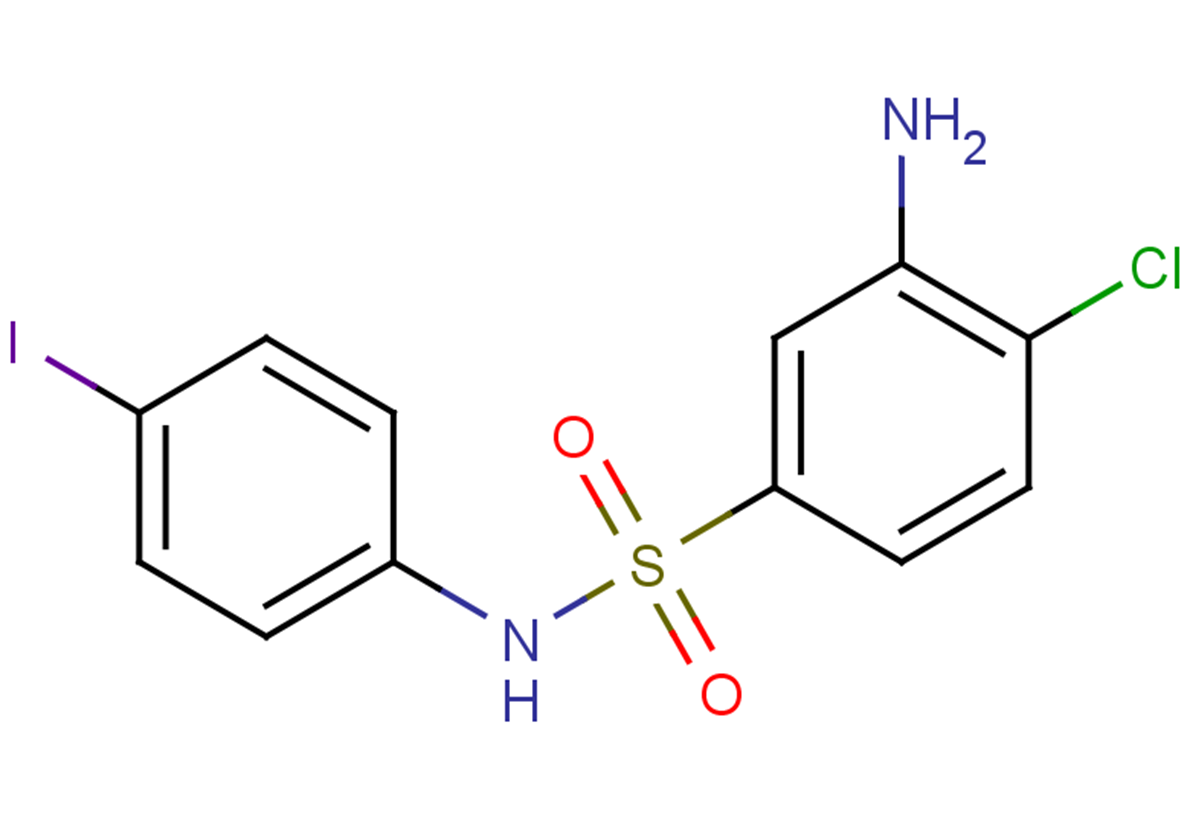 3-amino-4-chloro-N-(4-iodophenyl)benzene-1-sulfonamide