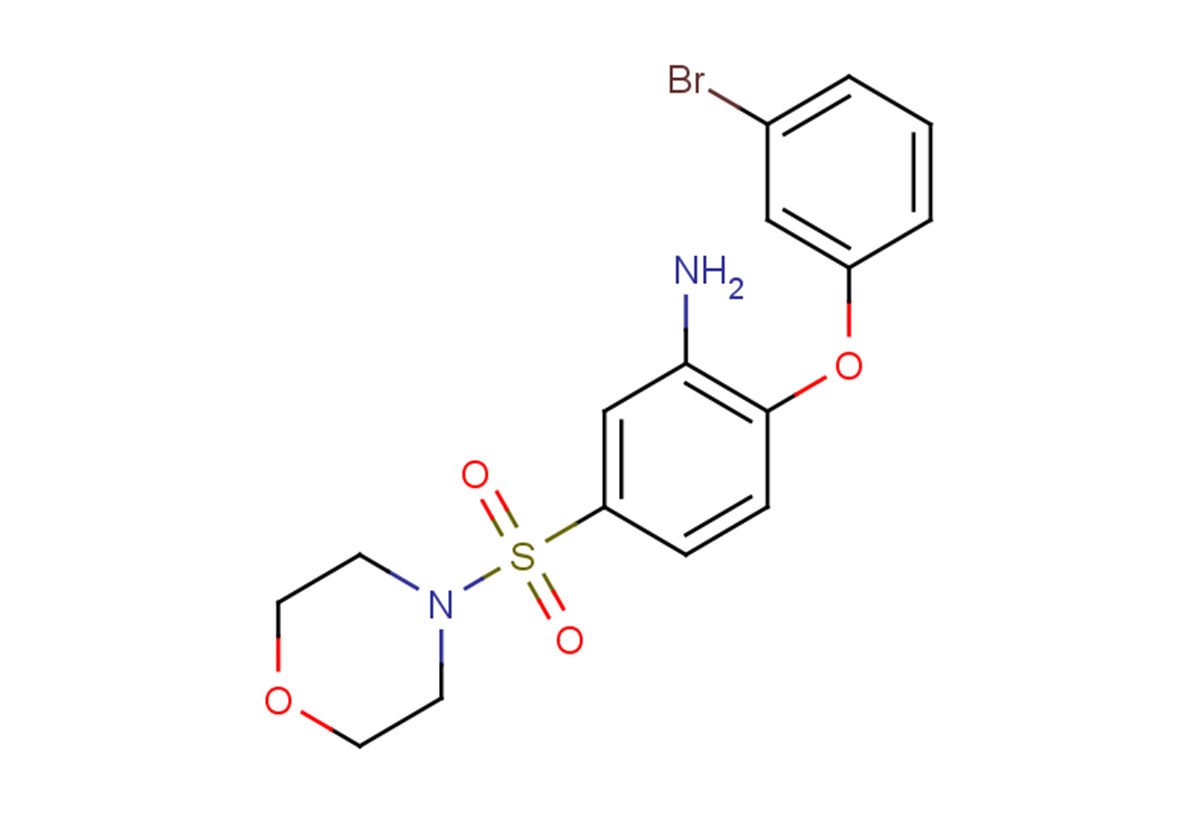 2-(3-bromophenoxy)-5-(morpholine-4-sulfonyl)aniline