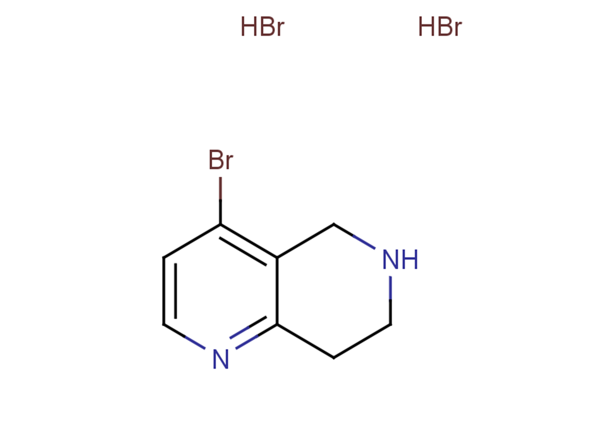 4-bromo-5,6,7,8-tetrahydro-1,6-naphthyridine dihydrobromide