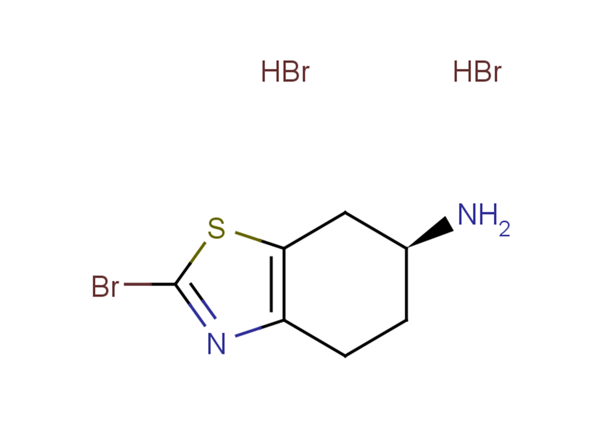 (6S)-2-bromo-4,5,6,7-tetrahydro-1,3-benzothiazol-6-amine dihydrobromide