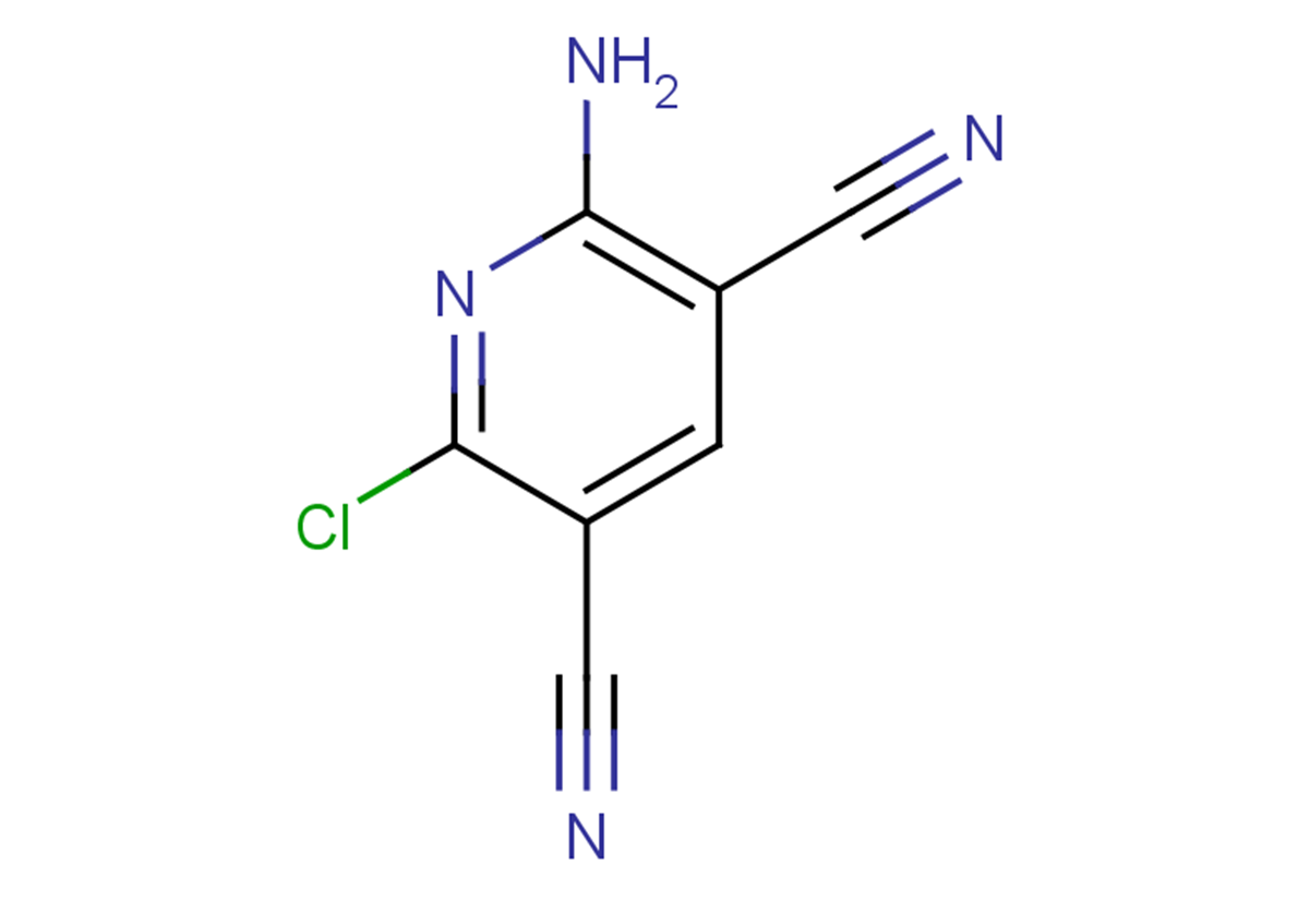 2-amino-6-chloropyridine-3,5-dicarbonitrile