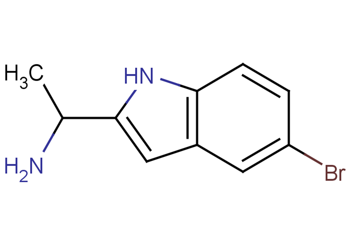 1-(5-bromo-1H-indol-2-yl)ethan-1-amine