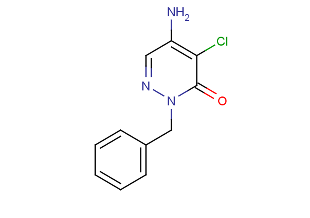5-amino-2-benzyl-4-chloro-2,3-dihydropyridazin-3-one