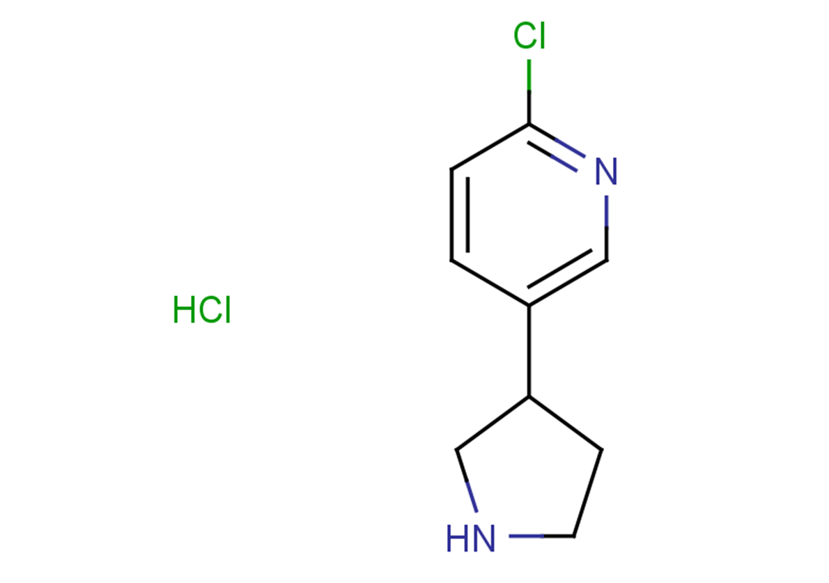 2-chloro-5-(pyrrolidin-3-yl)pyridine hydrochloride