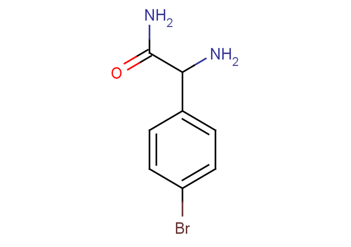 2-amino-2-(4-bromophenyl)acetamide
