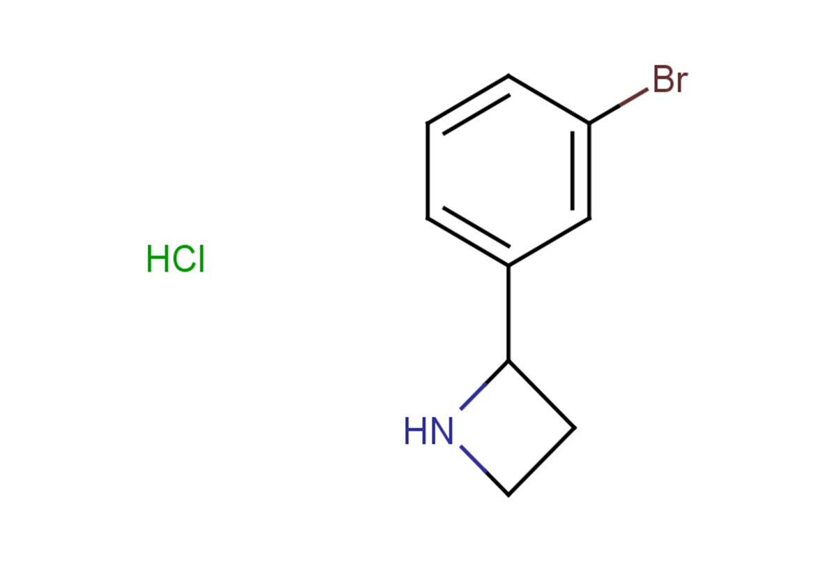 2-(3-bromophenyl)azetidine hydrochloride