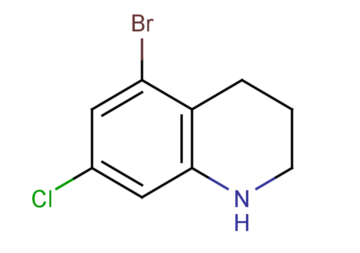 5-bromo-7-chloro-1,2,3,4-tetrahydroquinoline