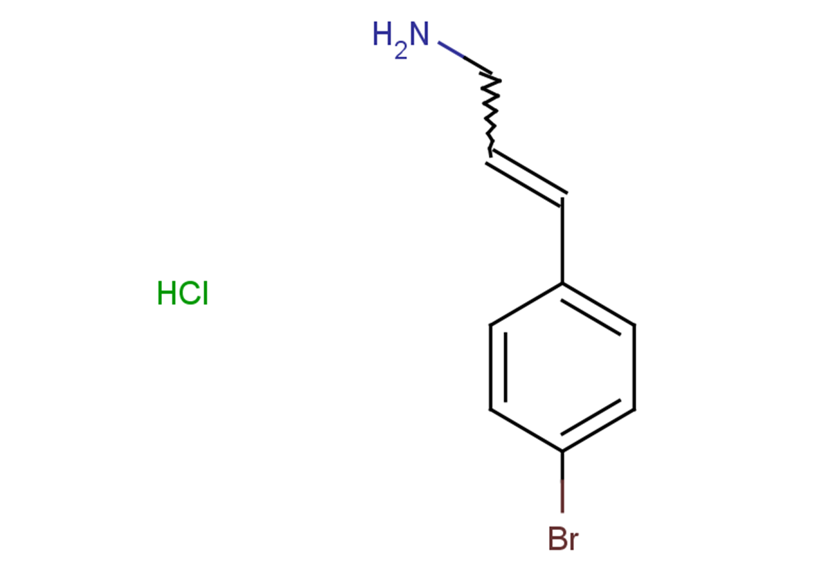 3-(4-bromophenyl)prop-2-en-1-amine hydrochloride