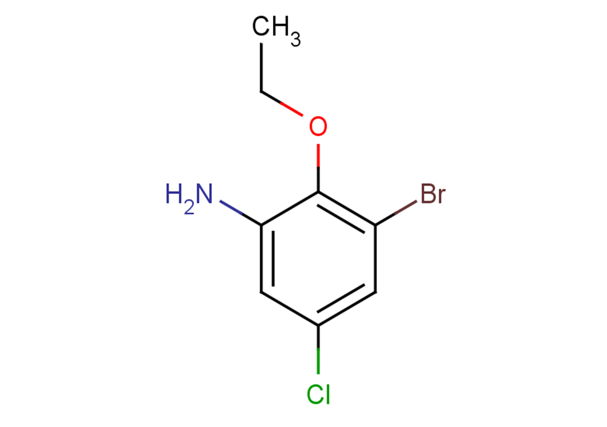 3-bromo-5-chloro-2-ethoxyaniline