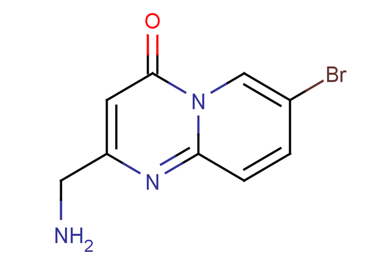 2-(aminomethyl)-7-bromo-4H-pyrido[1,2-a]pyrimidin-4-one