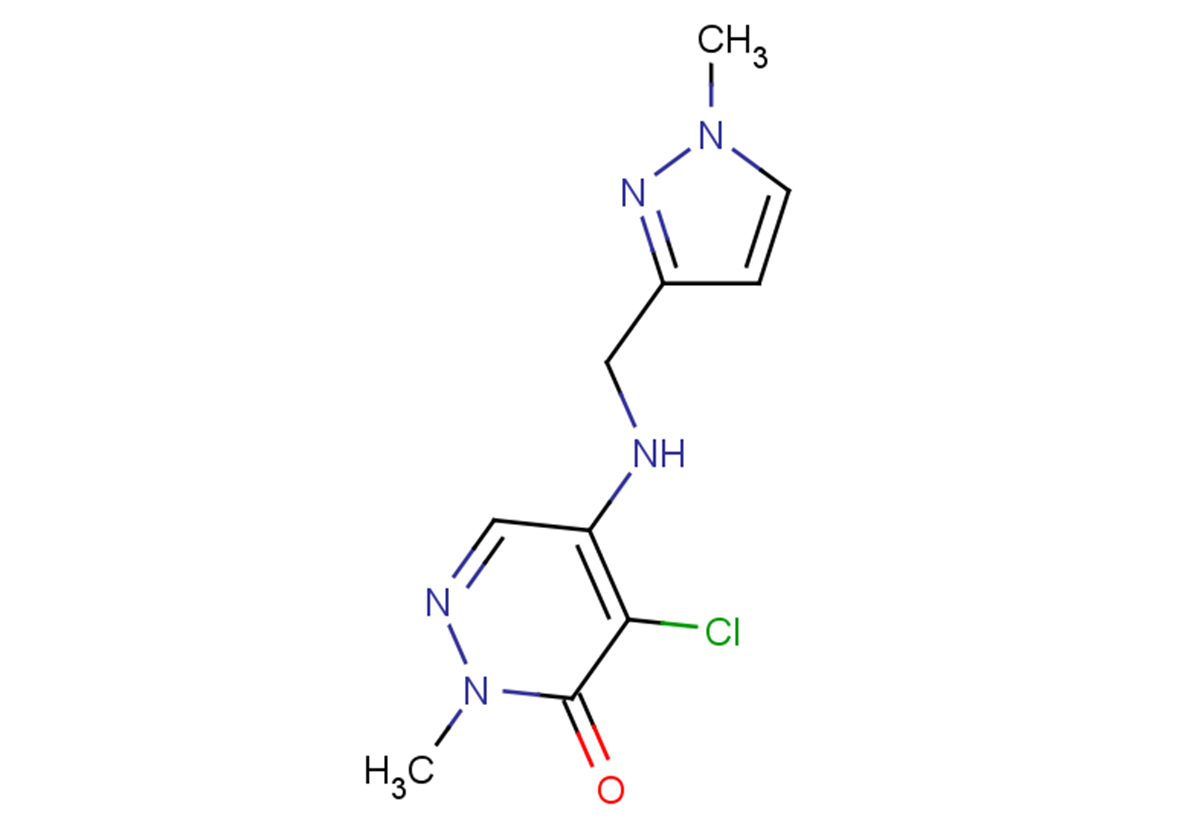 4-chloro-2-methyl-5-{[(1-methyl-1H-pyrazol-3-yl)methyl]amino}-2,3-dihydropyridazin-3-one